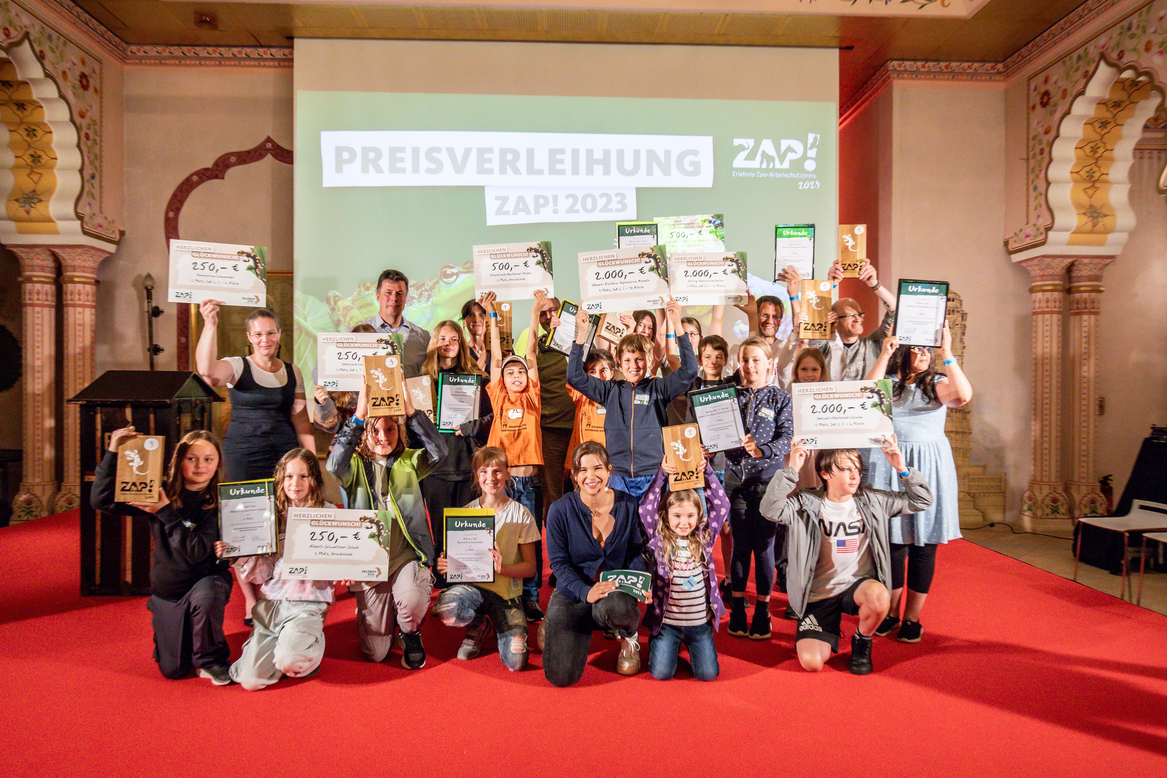 Auszeichnung für kreative Artenschützer beim ZAP!